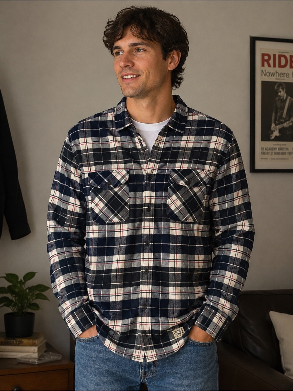 Men’s Jack & Jones plaid button down